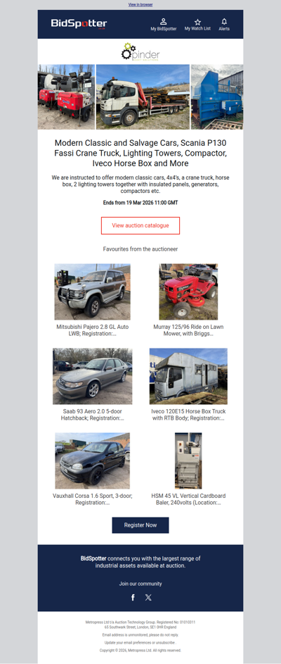 Modern Classic and Salvage Cars