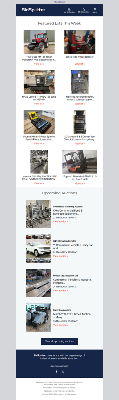 Explore the best upcoming auctions