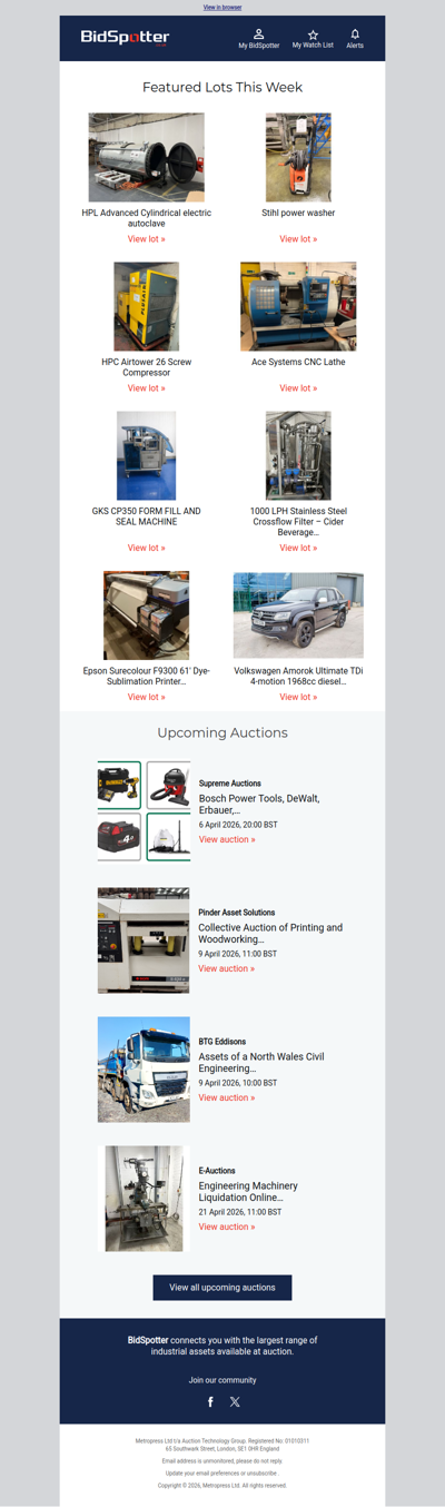 Discover the must-see auctions of the week