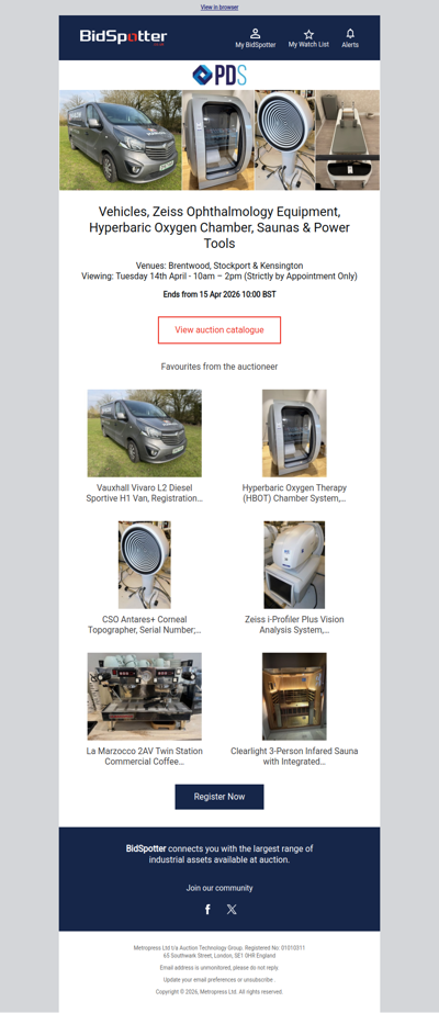 Zeiss Ophthalmology Equipment & Cryotherapy Chamber