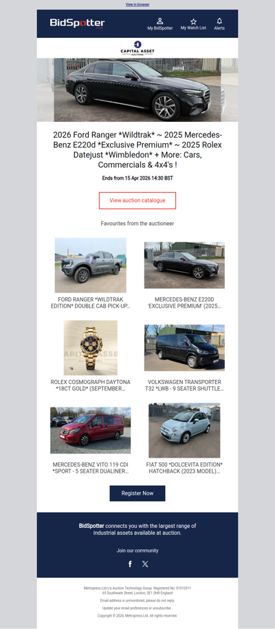 2026 Ford Ranger Wildtrak, 2025 Mercedes-Benz E220d + More