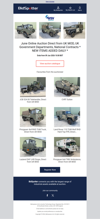 Specialist Vehicles