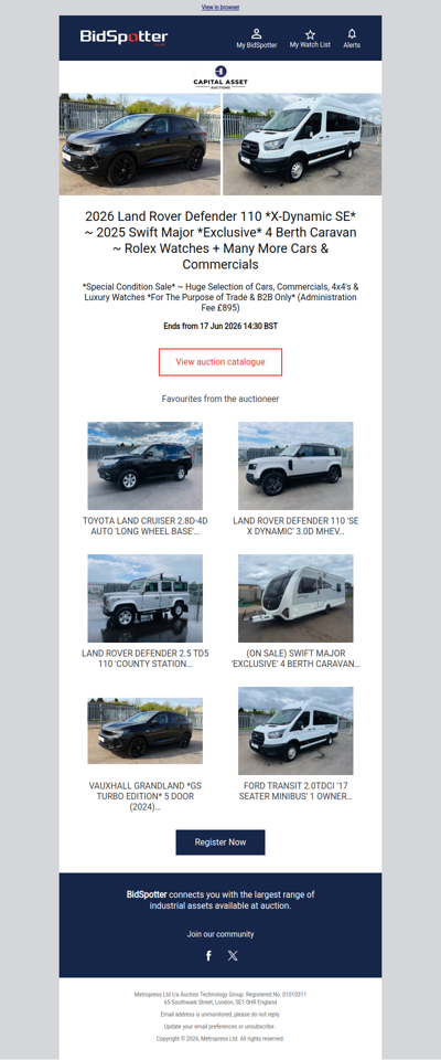 Selection of Cars, Commercials, 4x4s
