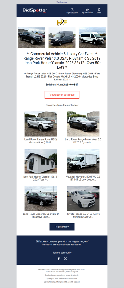 Commercial Vehicle & Luxury Car Event