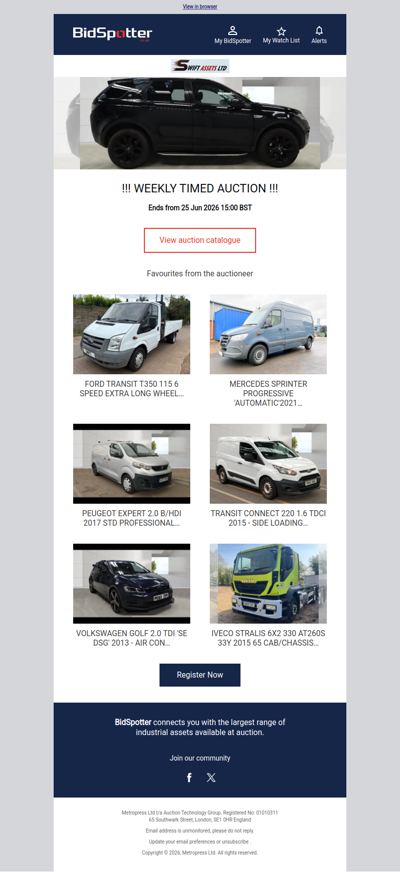 Automotive Sale