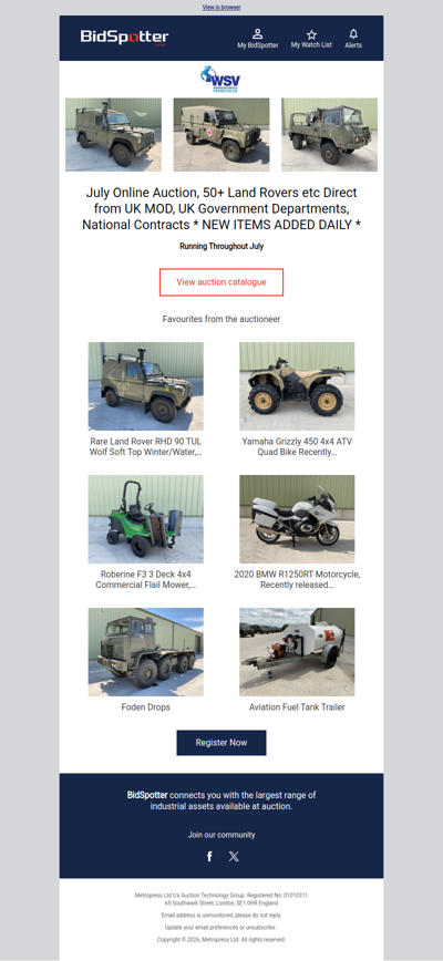 Specialist Vehicles