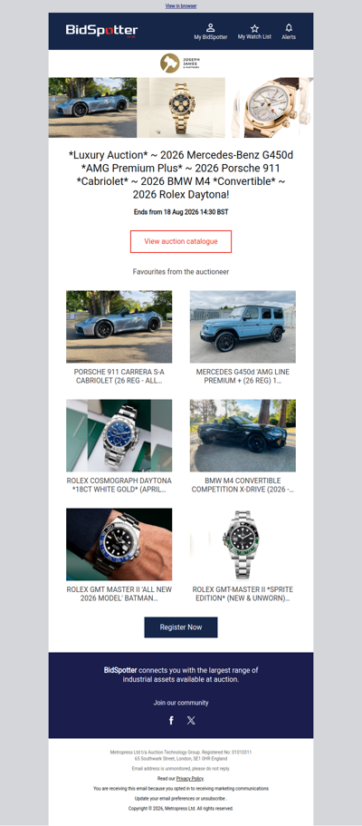 Vehicles & Rolex Watches