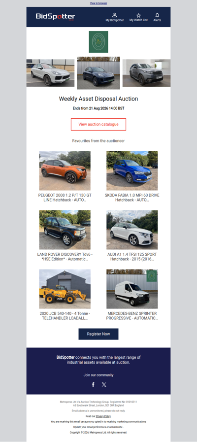Vehicle Auction