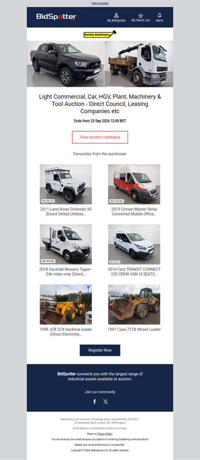 Construction & Commercial Vehicles