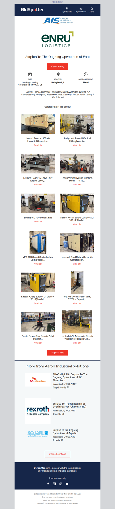 Surplus To The Ongoing Operations of Enru