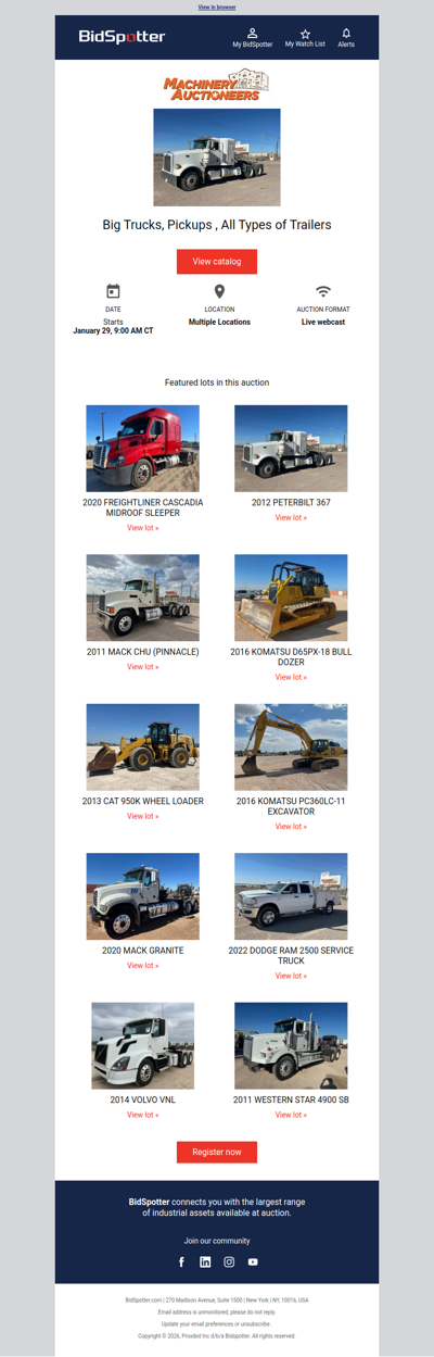 Big Trucks, Pickups, All Types of Trailers