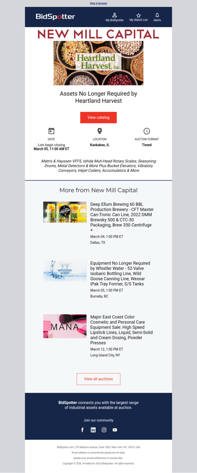 Lot List Posted - Snack Food VFFS Packaging Sale