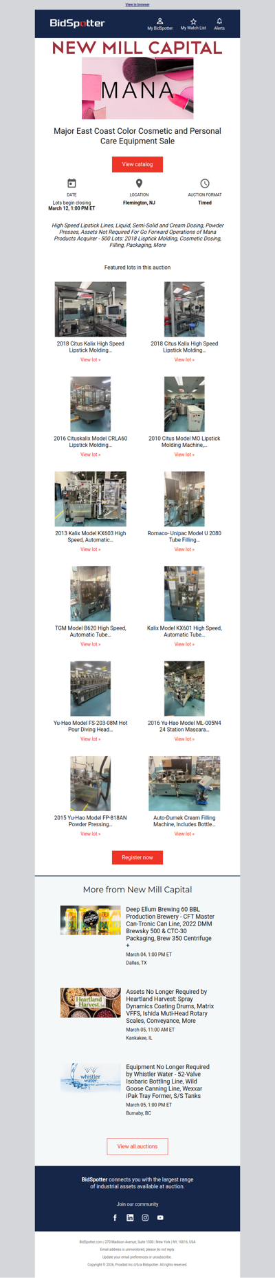 500 Lot Cosmetic Packaging Sale