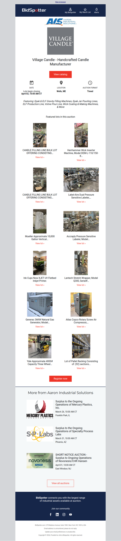 Village Candle - Handcrafted Candle Manufacturer