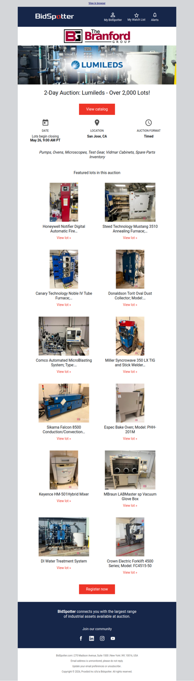 2-Day Auction: Lumileds