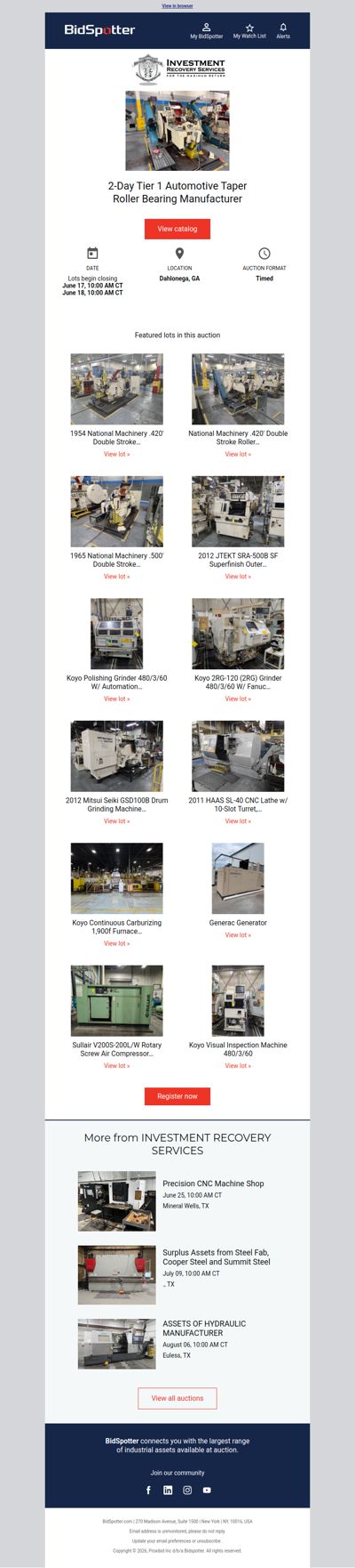 2-Day Tier 1 Automotive Taper Roller Bearing Manufacturer | June 17 & 18