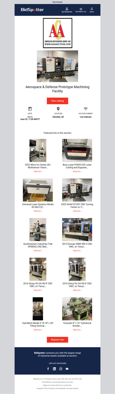 Aerospace & Defense Prototype Machining Facility