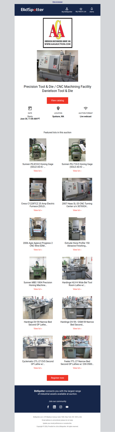 Precision Tool & Die / CNC Machining Facility Danielson Tool & Die