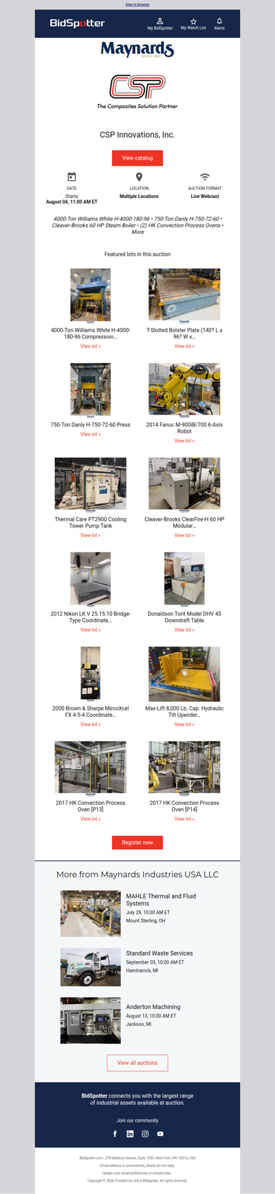 CSP Innovations, Inc.