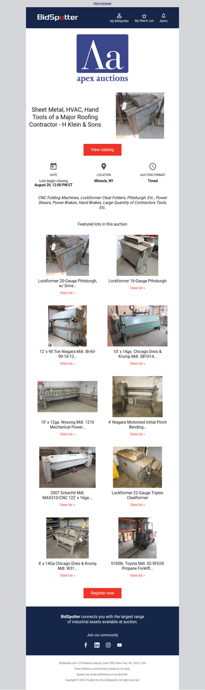 Sheet Metal, HVAC, Hand Tools of a Major Roofing Contractor - H Klein & Sons