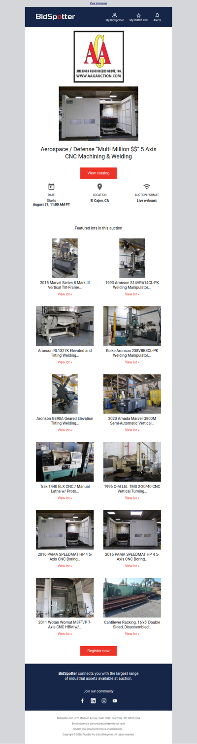 Aerospace / Defense “Multi Million $$” 5 Axis CNC Machining & Welding