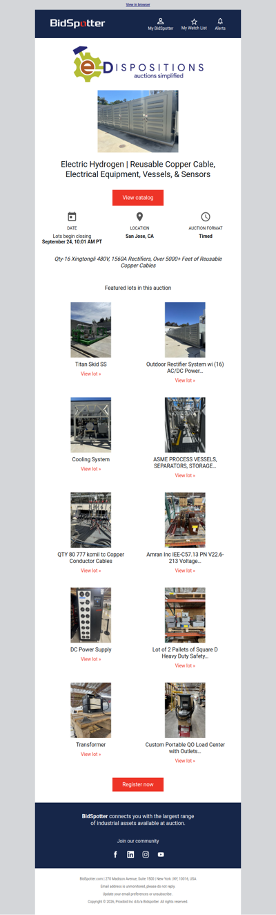 Electric Hydrogen | Reusable Copper Cable, Electrical Equipment, Vessels, & Sensors