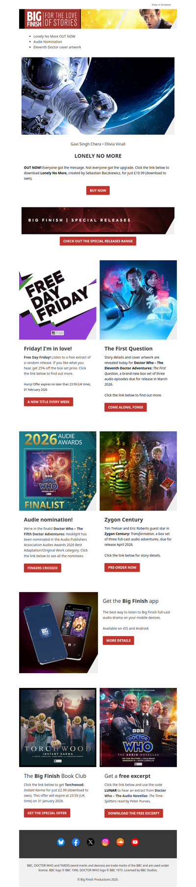 💥 Eleventh Doctor 💥 Zygon Century 💥Lonely No More