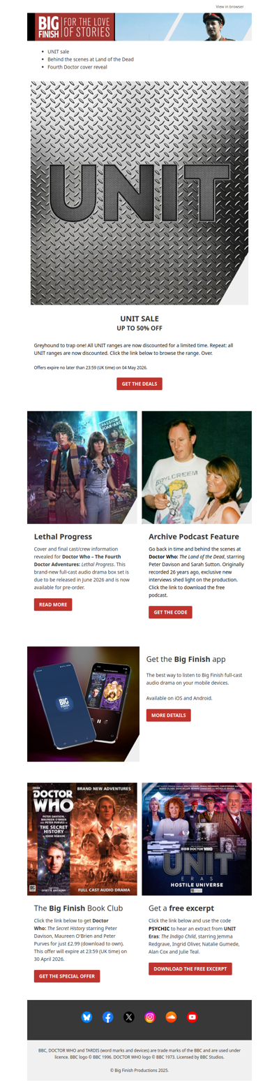 🪖 UNIT SALE! 🪖