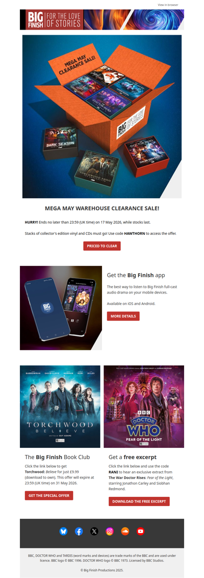 📦 MEGA MAY WAREHOUSE CLEARANCE SALE! 📦