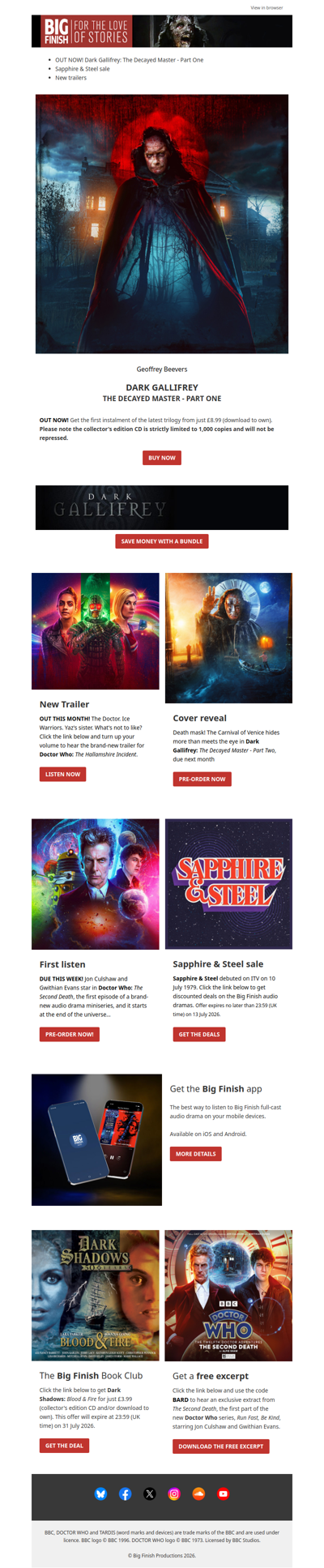 FLASH SALE! Sapphire & Steel 💎➕🔩