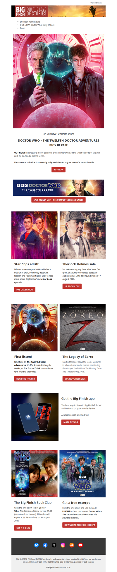 Sherlock Holmes Sale! 🕵️🎻🔎