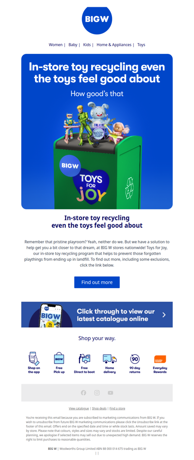 We put the joy in toy recycling ♻️