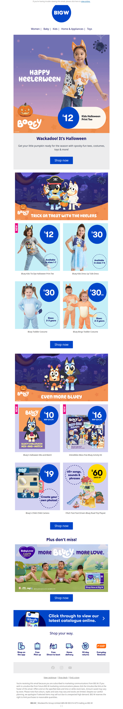 Happy heelerween from Bluey!