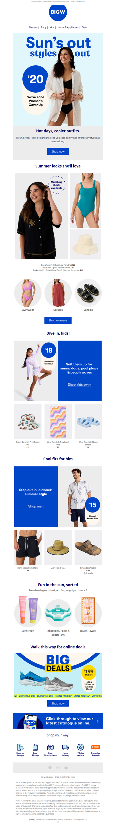 Sunshine ready styles inside ☀️