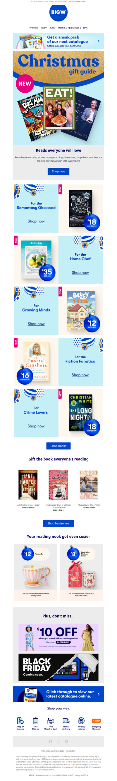 Give the gift of a good read 📚