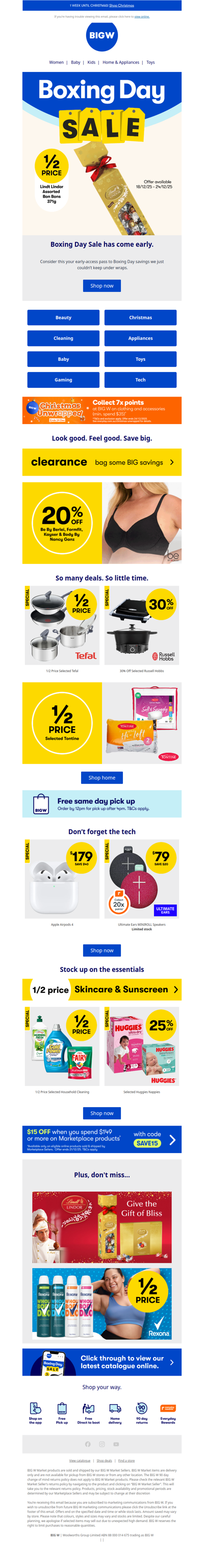 Get in early: Boxing Day Sale is live 🤑