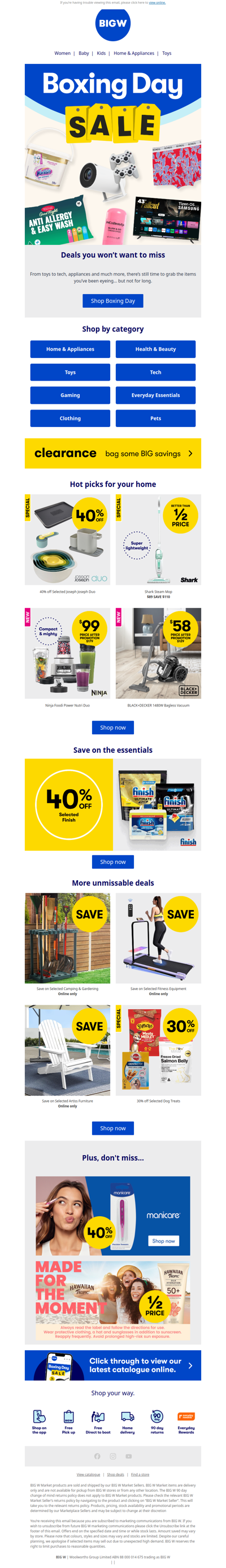 Boxing Day bargains inside 👇