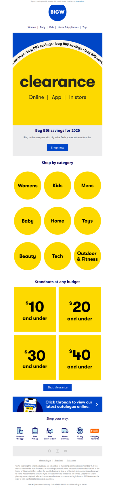 Can't-miss Clearance