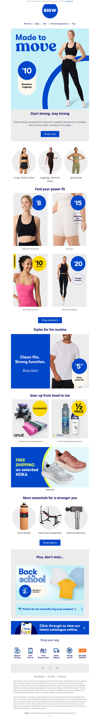 Playground to pilates in style