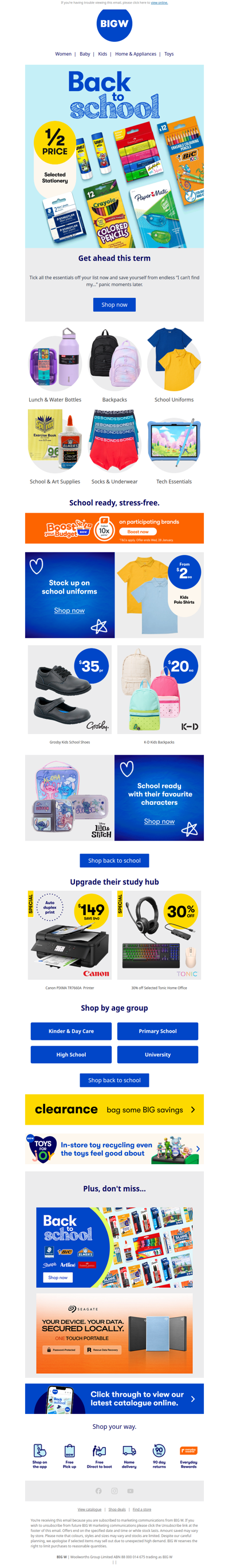 Back to school, sorted ✅