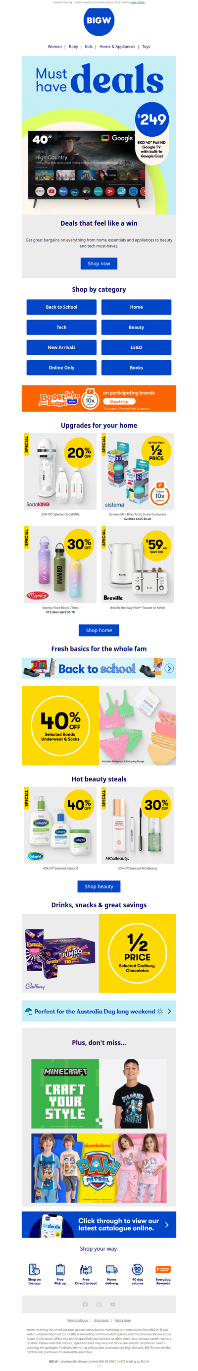 Jason, LEGO, Tefal & more 🔥