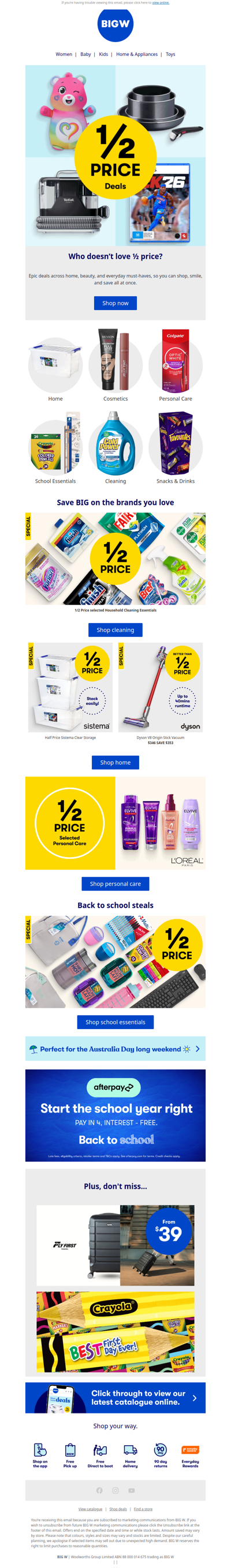 Half price? Very nice 👌