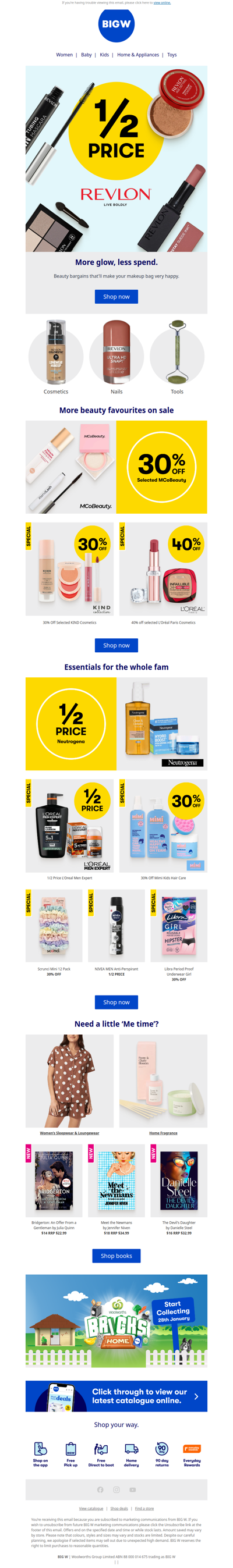 PSA! ½ Price Revlon 💄