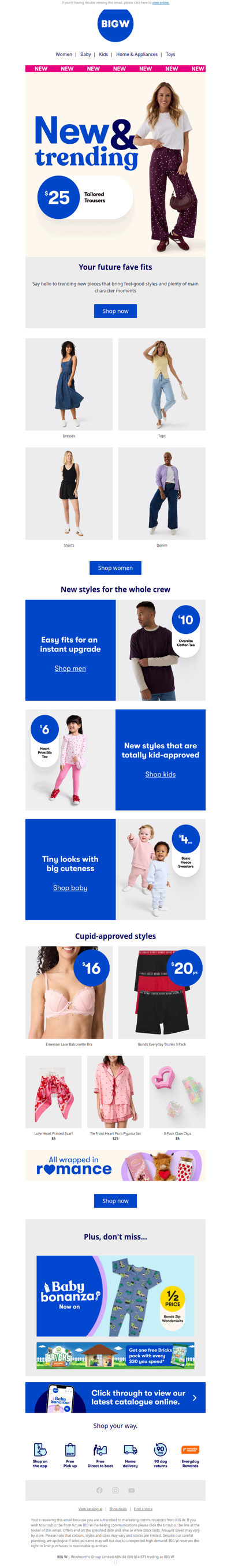 Wardrobe refresh? Sorted. ✨