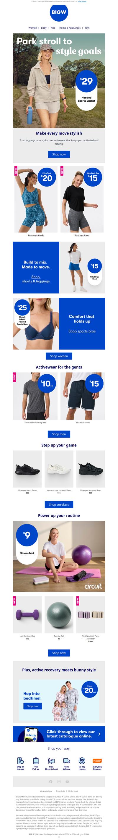 Activewear that fits your routine 🏃‍♀️‍➡️