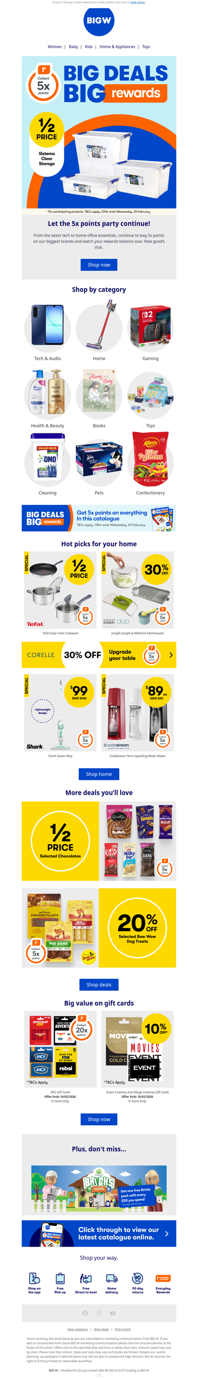 5x Points? Yes please!