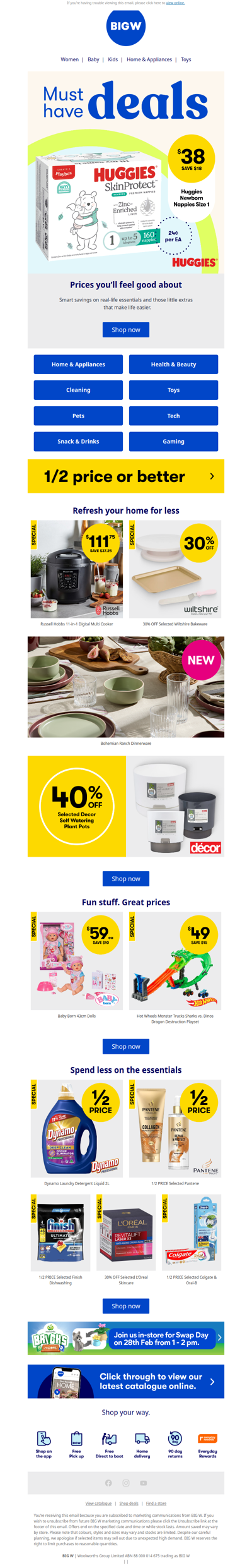 Good deals. No overthinking.