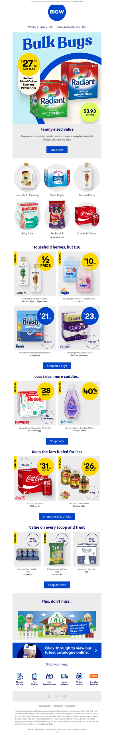 Big value on everyday buys 🛒