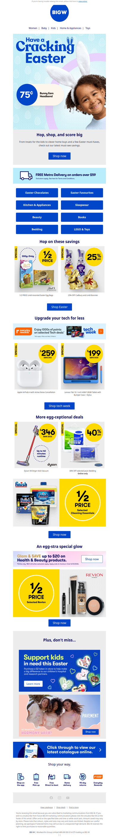 New catalogue, new savings. Hop to it 🐰