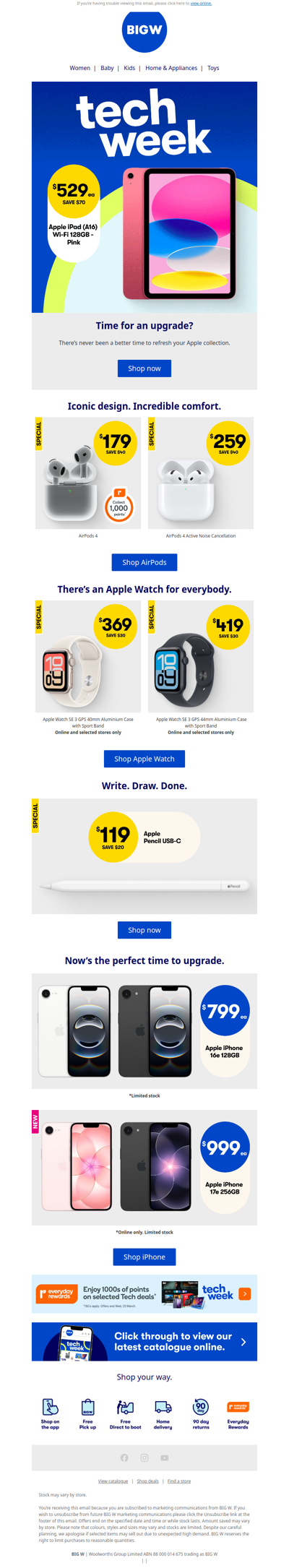 Iconic Apple. Epic prices.